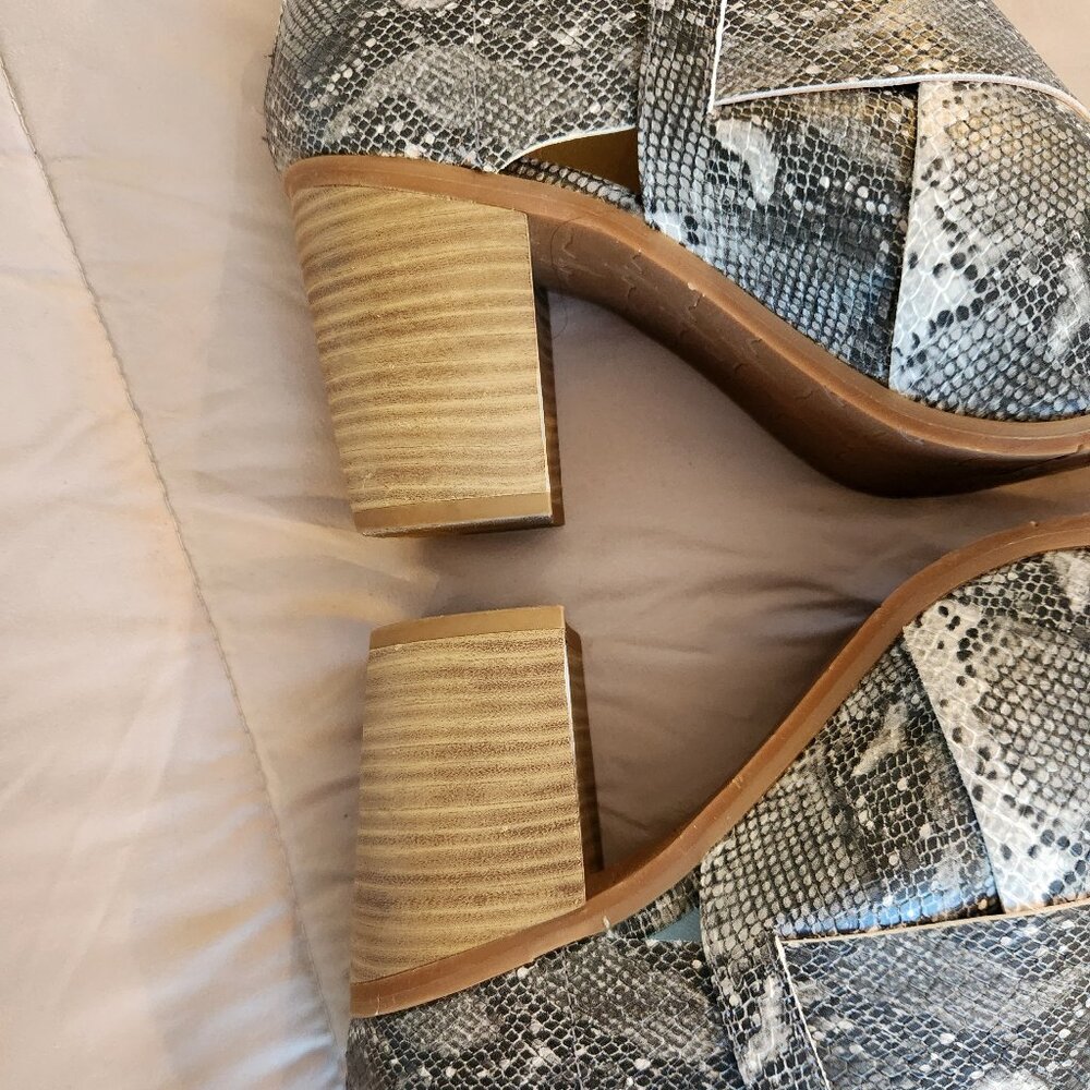 Bc Python Azalea Crisscross Ankle Booties Vegan S… - image 5